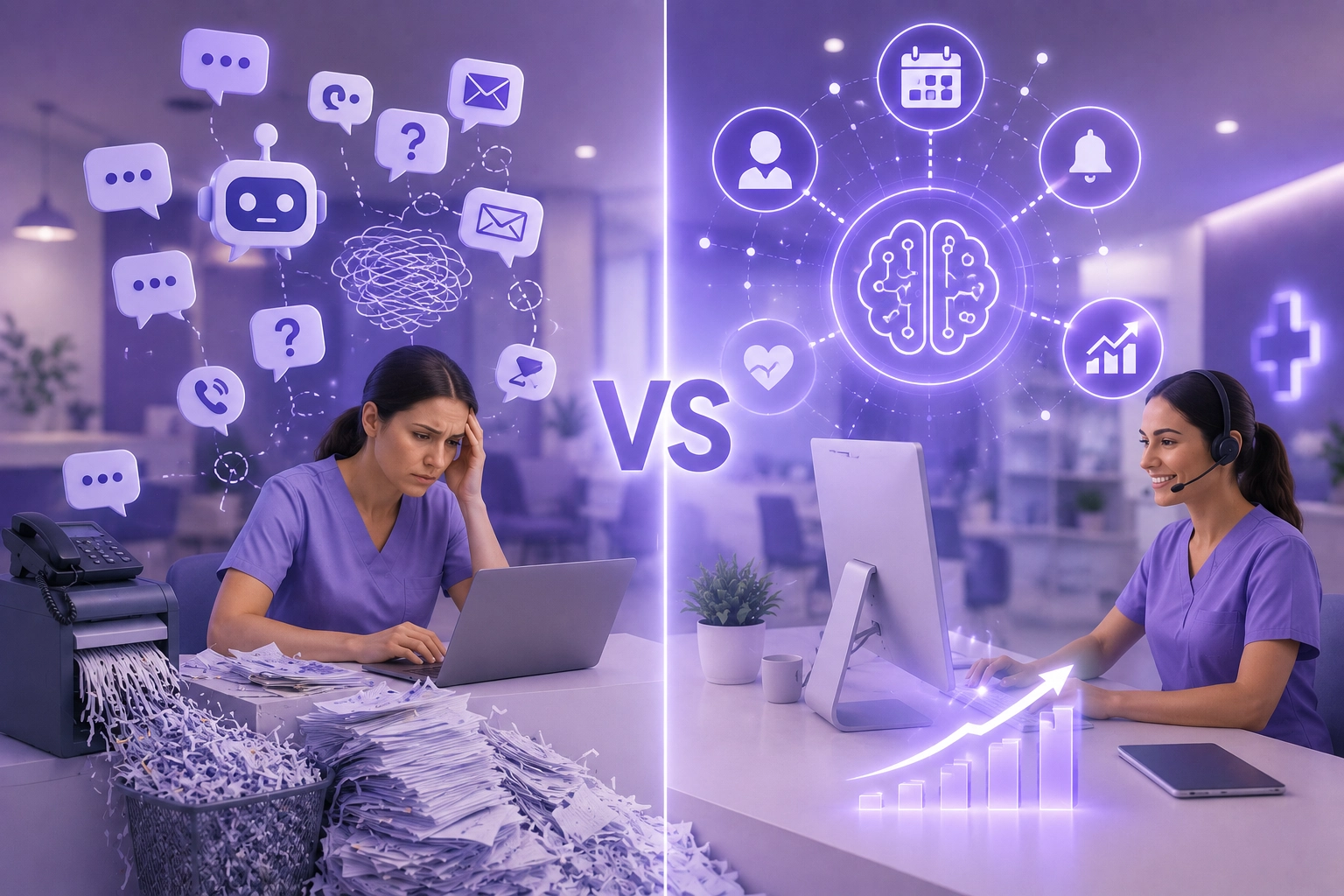 Chatbot vs. agente IA: no son lo mismo y la diferencia le cuesta dinero a tu clínica